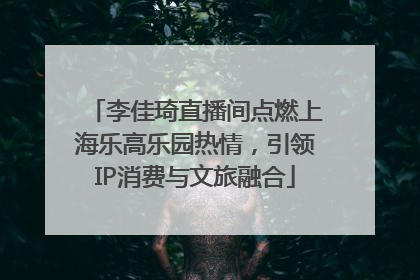 李佳琦直播间点燃上海乐高乐园热情，引领IP消费与文旅融合